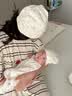爱宝适月子帽棉柔子母帽产妇帽婴儿帽子坐月子防着凉睡眠帽 2件套 M518 实拍图