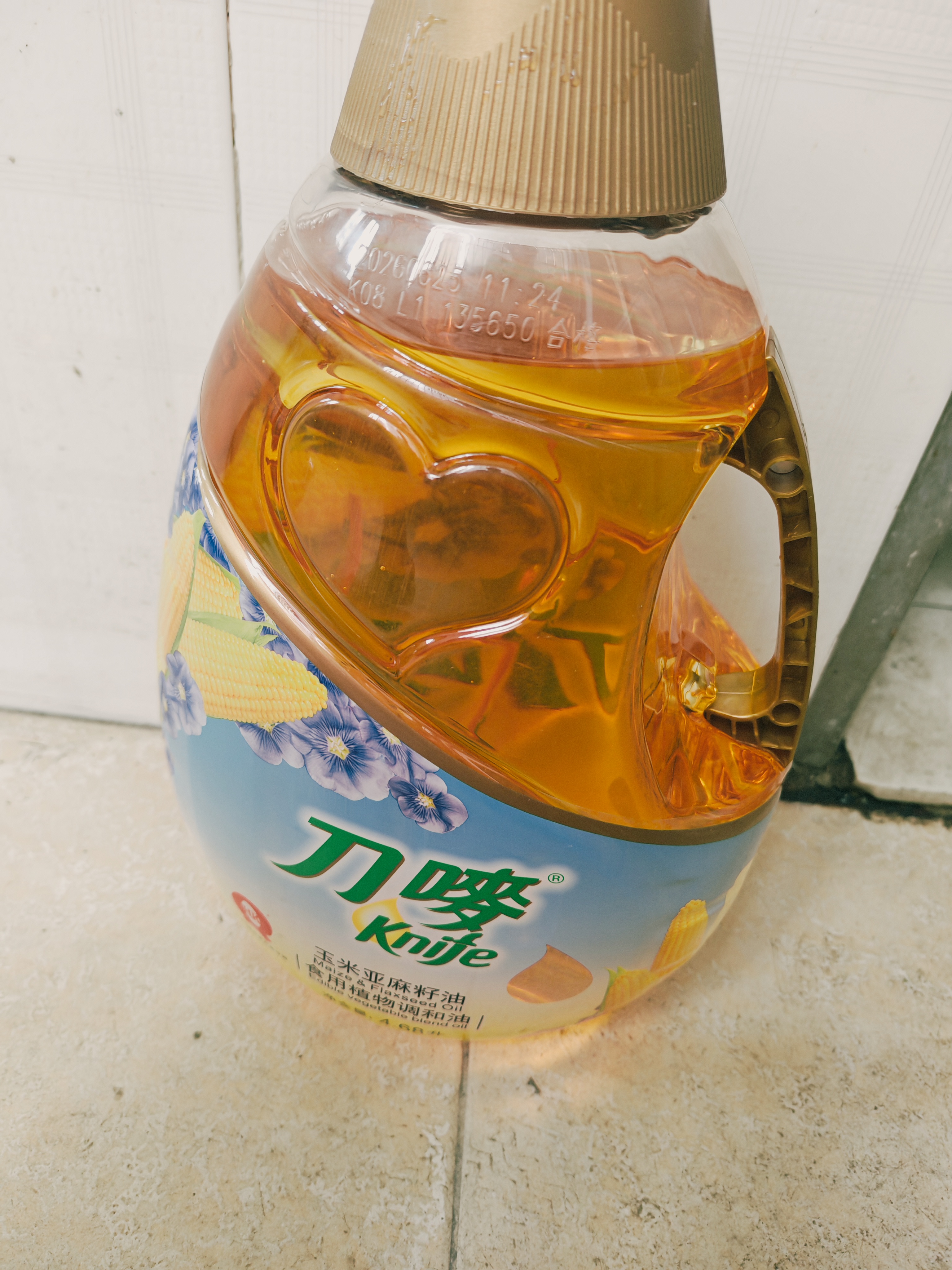 刀唛（Knife）食用油 植物调和油 玉米亚麻仔4.68L 物理压榨 团购送礼 实拍图