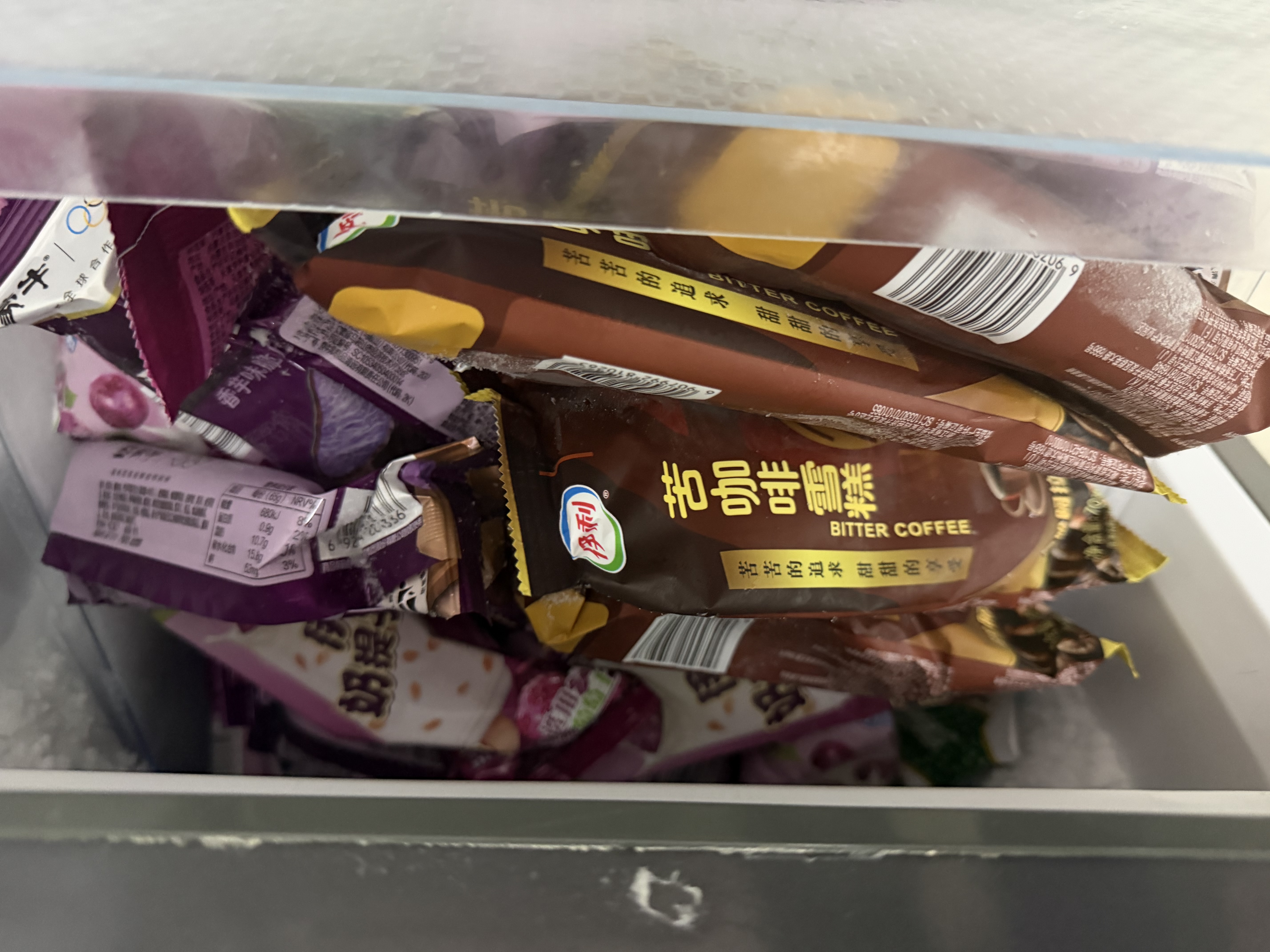 中街大果 麻酱味冰淇淋 80克*8支 老字号雪糕 明星同款推荐 实拍图