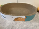 疯狂的主人猫抓板窝特大号猫玩具猫爪板猫抓盆不掉屑猫窝椭圆形瓦楞纸 实拍图