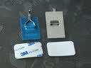 不锈钢挂钩强力免打孔粘钩厨房浴室墙毛巾钩衣钩宿舍承重门后挂钩 【2个装】304长款不锈钢 实拍图