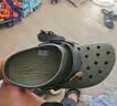 卡骆驰（CROCS）经典特林洞洞鞋|206340 军绿色-309   41 /42(260mm)   实拍图