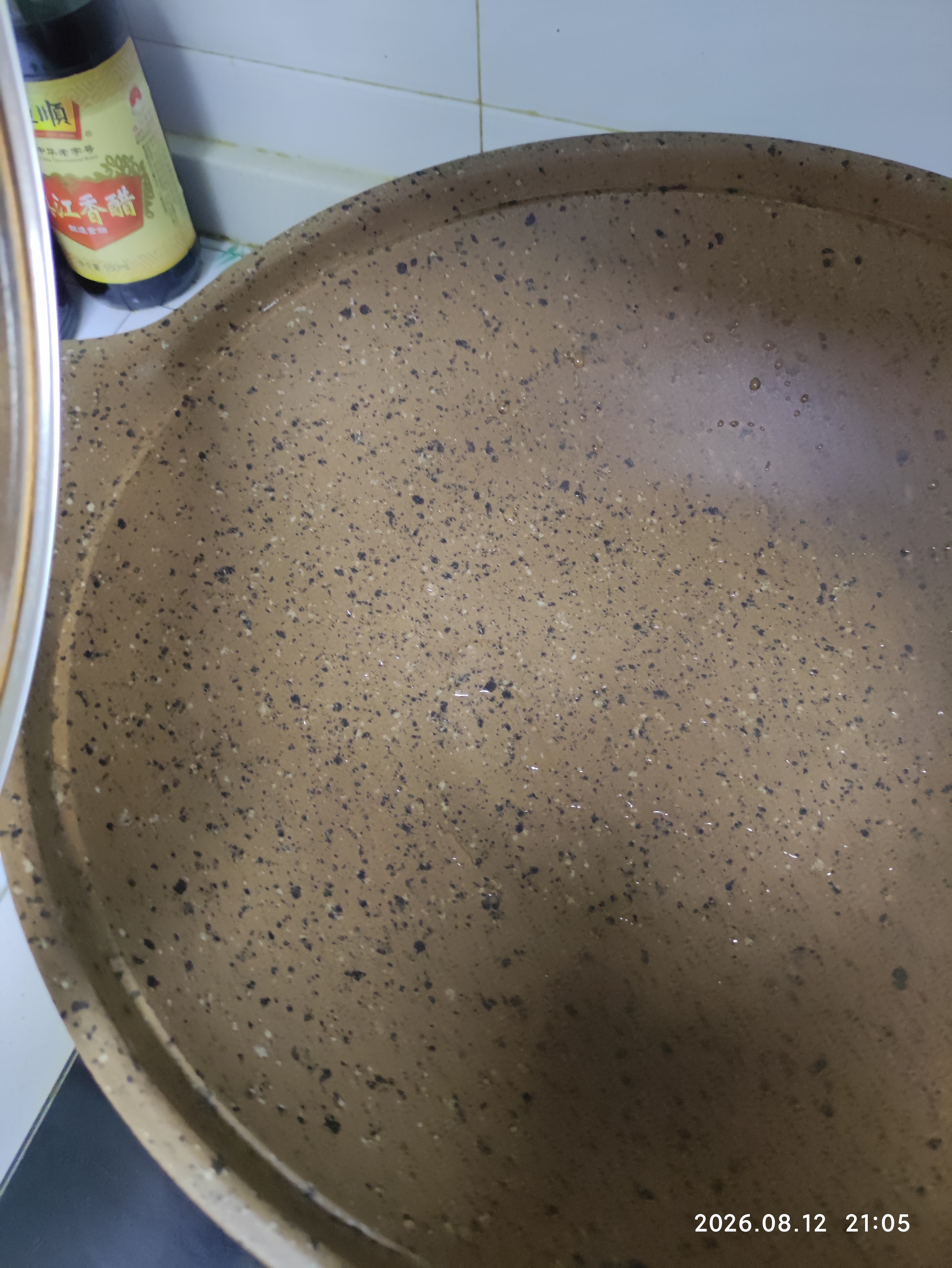 Amercook阿尔菲塔花岗岩不粘锅炒锅平底炒菜锅阿米尔钛锅电磁炉燃气专用锅 实拍图