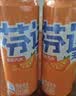 可口可乐（Coca-Cola）芬达Fanta 气泡果汁摩登罐碳酸饮料330ml*24罐 包装随机发 实拍图