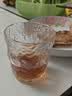 青苹果石纹玻璃水杯280ml6只 加厚玻璃杯冰川杯茶杯啤酒杯中秋节结婚季 实拍图