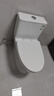 九牧（JOMOO）11262-2-1/31KD-1 马桶家用 虹吸式易洁节水坐便器305坑距 实拍图