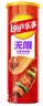 乐事（Lay's）无限薯片 滋香烤肉味 104g 罐装 膨化食品 零食 休闲食品 实拍图