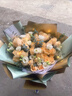 领香鲜花速递香槟玫瑰花束送女友老婆生日礼物全国同城配送 33朵香槟玫瑰花束—女神款 实拍图