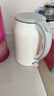 美的（Midea）电热水壶家用烧水壶食品级304不锈钢 1.7L大容量0涂层无缝内胆开水壶泡茶 MK-SH17M301 实拍图