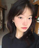 芯奢S999足银耳环女士2026新款养耳洞素圈耳圈耳钉纯银设计高级感耳饰 足银16mm【2只装】【主图款】假一赔十 实拍图