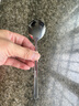 美厨（MAXCOOK）316L不锈钢汤勺汤匙 加大加厚勺子圆底餐勺 2件套本色MCGC0200 实拍图