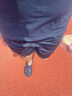迪卡侬（DECATHLON）游泳男士凉鞋沙滩拖鞋洞洞鞋外穿NABD2028002深蓝色网格款44码 实拍图