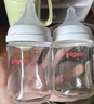 贝亲（Pigeon）新生儿 防胀气宽口径玻璃奶瓶160ml SS号奶嘴 0个月+ AA260 实拍图