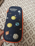 得力（deli）小学生笔袋 EVA大容量文具盒 星空系列抗压耐摔铅笔盒 轻盈防水笔袋 橙色毕业礼物礼物 实拍图