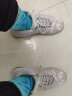 安踏KT3 team｜篮球鞋男秋冬季汤普森防滑减震男户外实战比赛运动鞋子 【KT3 TEAM高帮款】淡紫/冰川蓝-2 40.5 实拍图