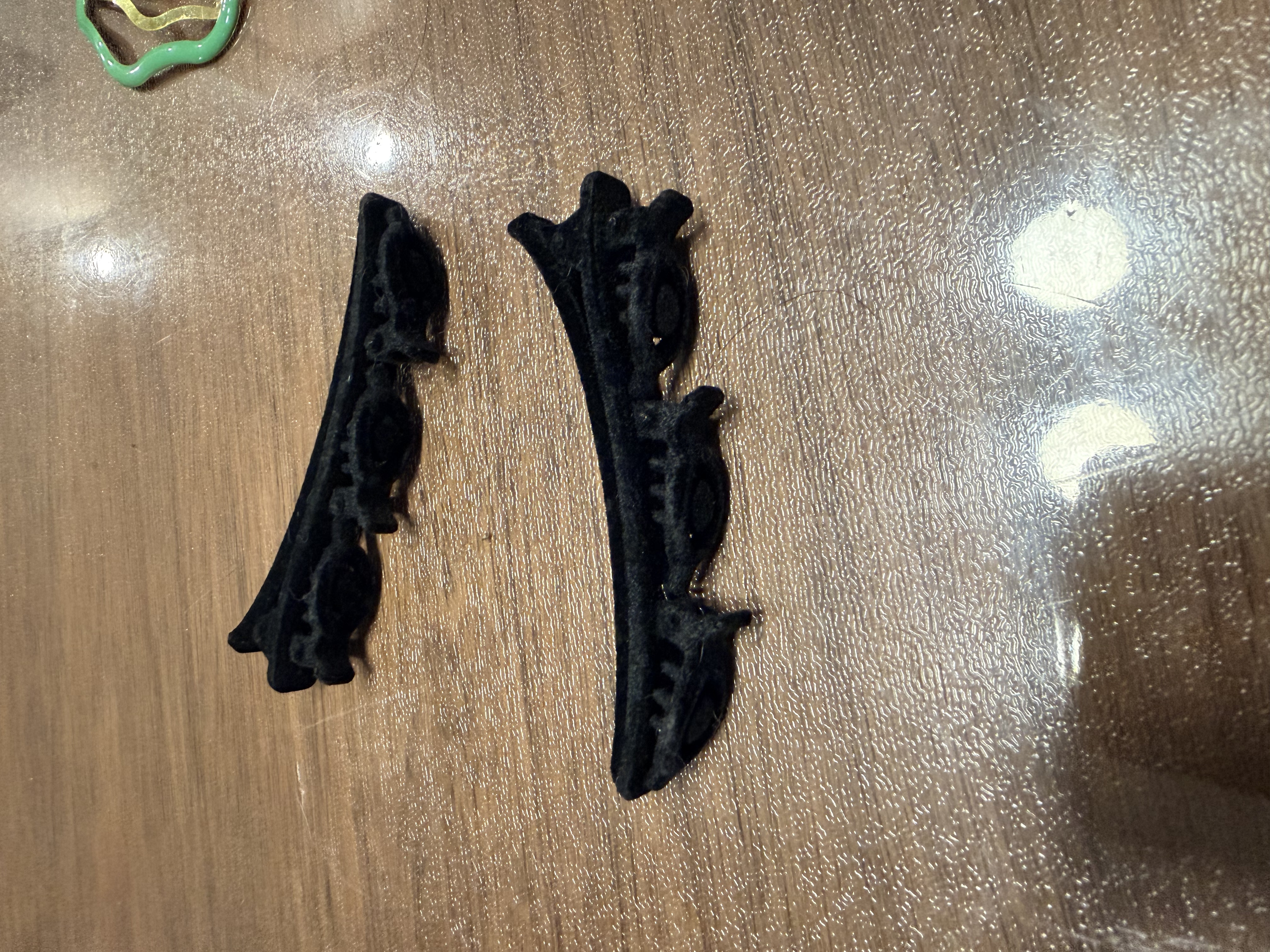 美肤语高颅顶编发发夹黑色*2刘海夹侧边鸭嘴夹公主头懒人小抓夹MF8743 实拍图