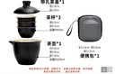 梦庭旅行功夫茶具快客杯带过滤便携式户外一壶三杯带旅行包 实拍图