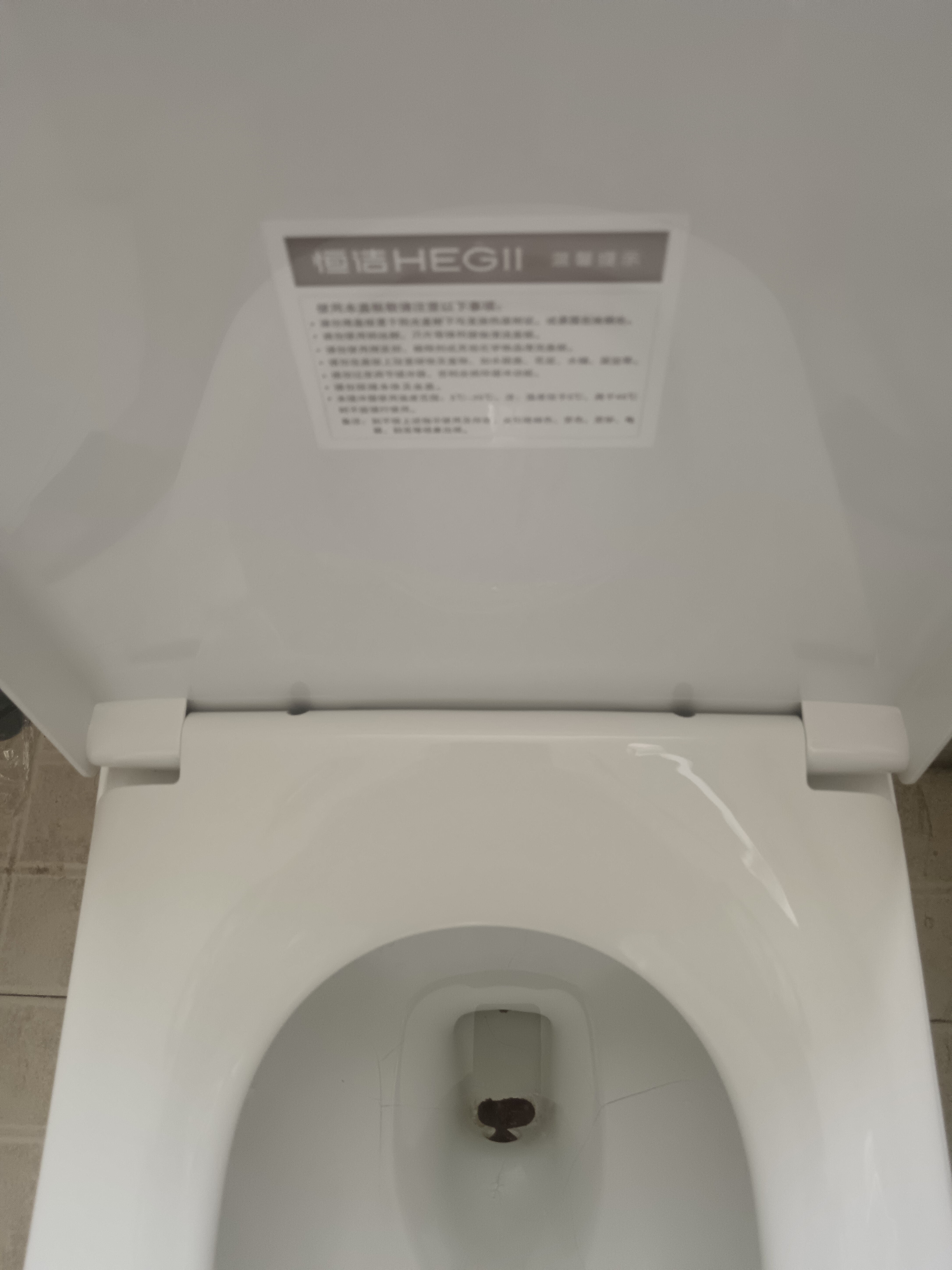 恒洁（HEGII）马桶盖板 通用加厚缓降坐便器盖板普通马桶圈厕所配件 U型款E02 实拍图