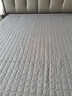 雅鹿床笠单件床罩1.8x2米加厚席梦思夹棉床单床垫套防尘罩防滑保护套 灰色【加厚夹棉四季款】 150*200cm【单床笠】 实拍图