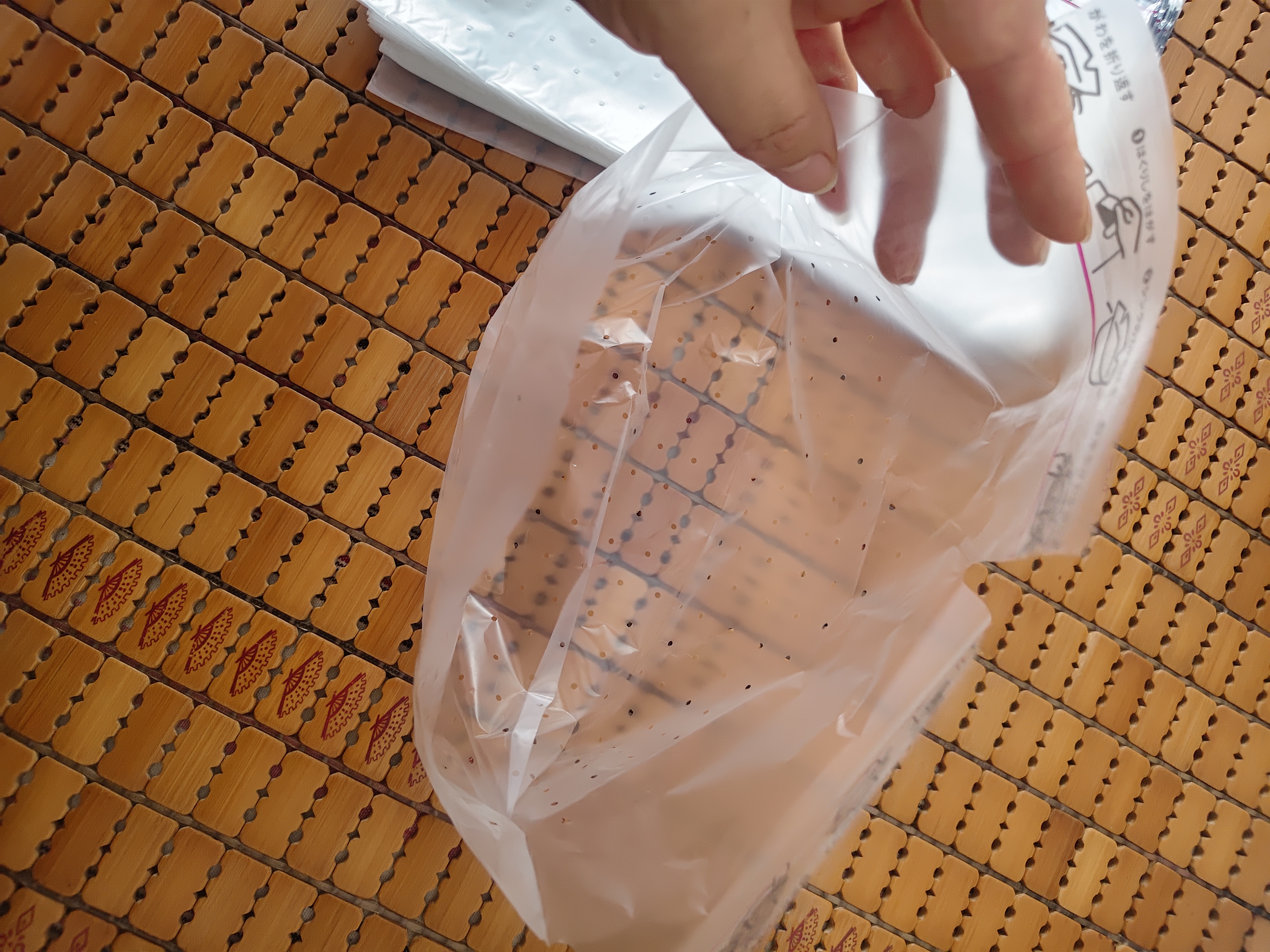 美丽雅立体式水槽过滤袋100只一次性厨房滤网大号厨余洗菜漏水过滤网 实拍图