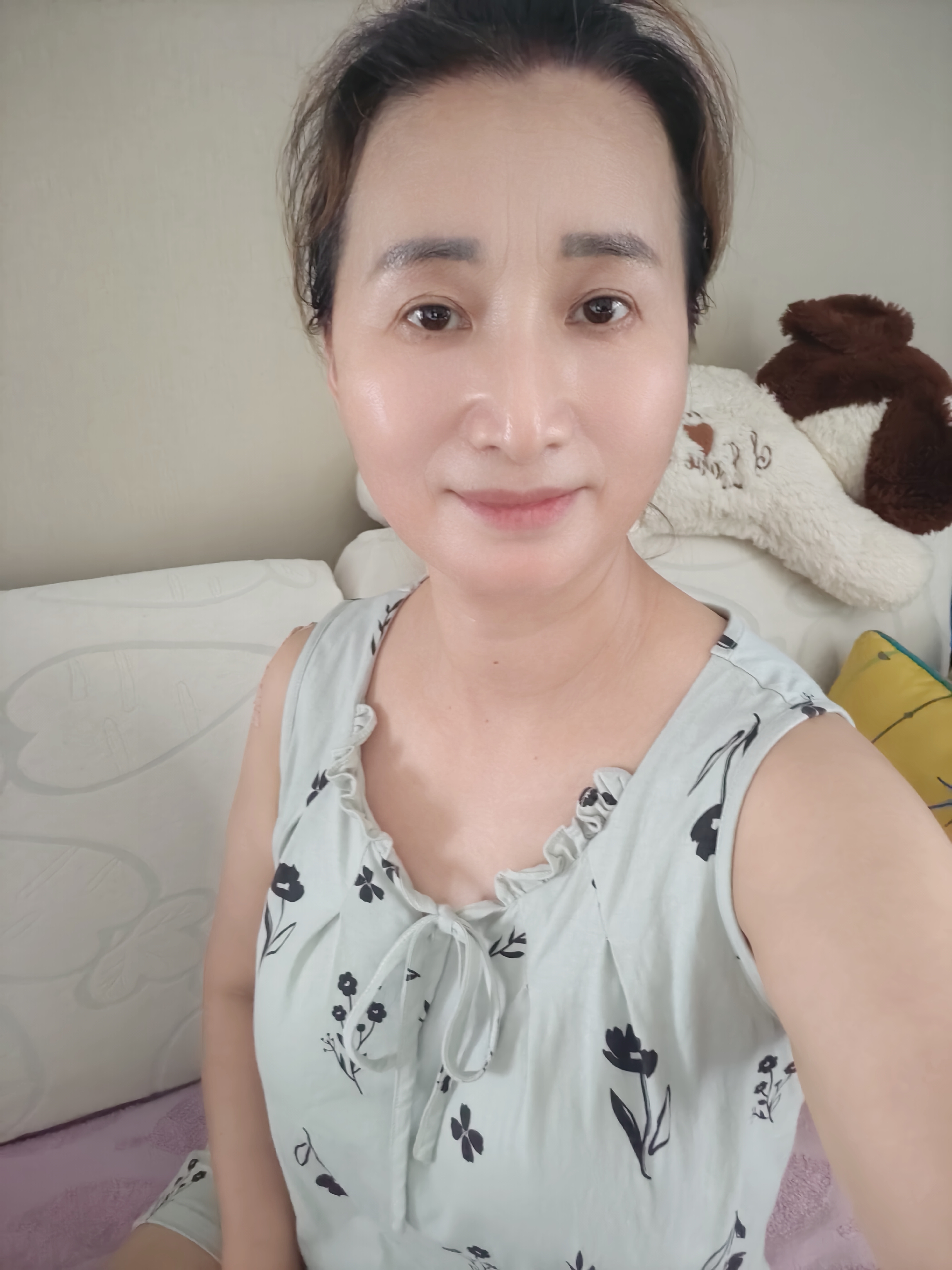 都市丽人女士睡衣纯棉吊带短裤2026夏季新款带胸垫甜美少女外穿家居服套装 实拍图