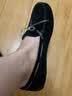 Walker Shop奥卡索休闲鞋女单鞋职场软底豆豆鞋女一脚蹬平底乐福鞋女C131016 实拍图