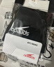 速比涛（Speedo）成人泳帽EPP纯色游泳布帽入门款防水舒适高弹不勒头轻盈透气 黑色 实拍图