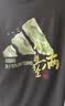阿迪达斯（adidas）潮流运动舒适潮流套头圆领时尚夏季透气T恤短袖KC9258 黑色 L 实拍图