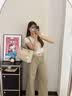 纪诗哲（GIEVSZHE）轻奢包包女包2026新时尚百搭印花托特包生日七夕情人节礼物送女友 米白色【当/次日达】【一生只送一人】 礼盒装  【一生只送一人】 实拍图