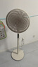 美的（Midea）【幸运草安睡2.0MAX】闪电拆装直流变频家用电风扇语音遥控大风量落地扇一级能效卧室静音新款电扇 实拍图