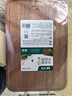 双枪乌金檀木整木菜板 百年龄砧板家用切菜案板抗菌实木菜板36*24*2.5 实拍图