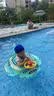 swimbobo儿童游泳圈 小孩户外温泉坐圈 小孩充气戏水坐艇 游泳装备K2001 实拍图