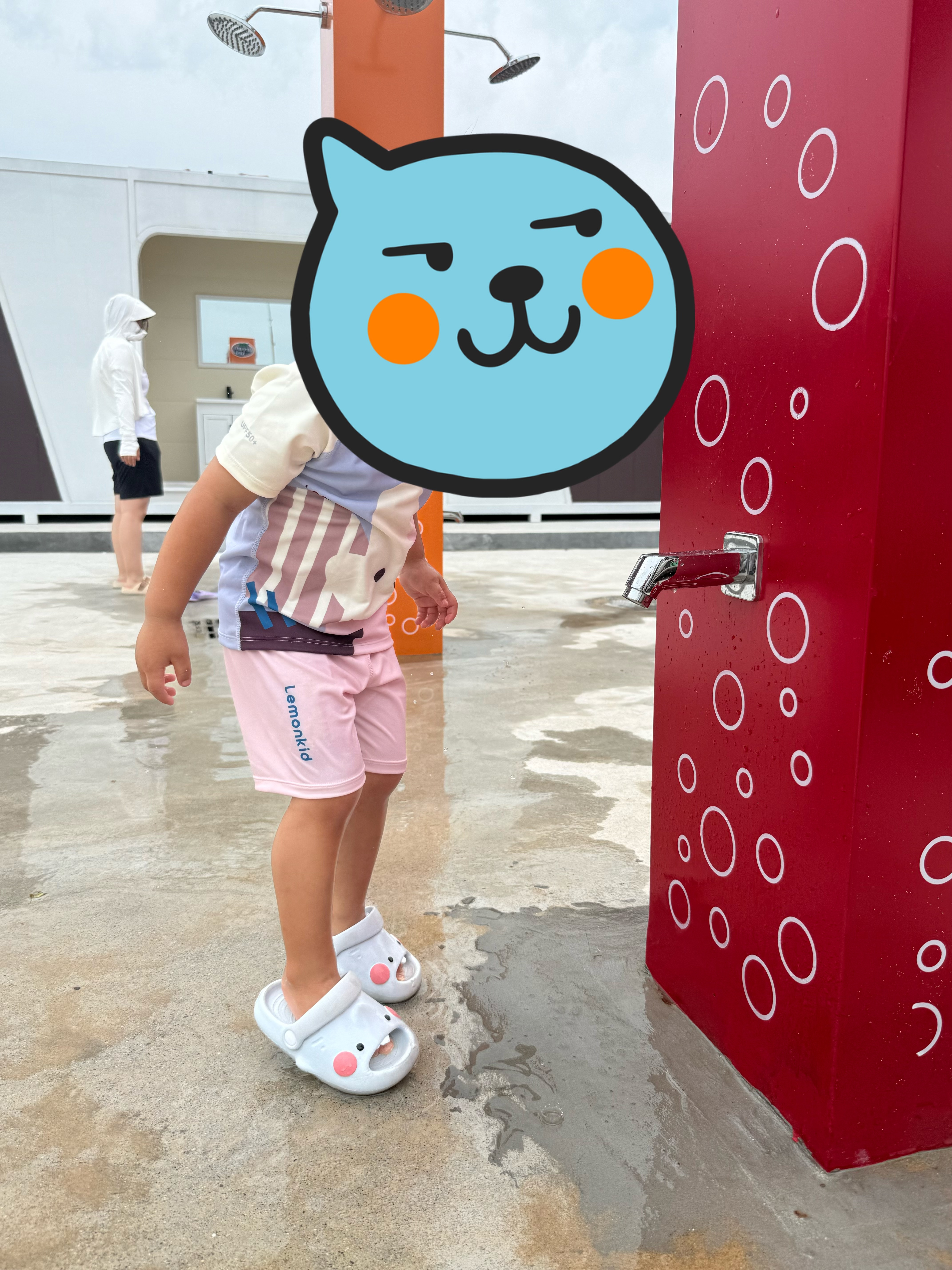 柠檬宝宝儿童泳衣分体夏男女童宝宝游泳衣连体泳装幼儿小童短袖泳衣 实拍图