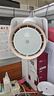 SOULUX【热销100w+】制冷TOP1桌面小风扇学生教室办公室小型静音宿舍家用挂壁厨房长续航循环冷风扇 米白色【充插两用 | 五档大风力】 9D循环冷风 | 德国DR消音技术 实拍图