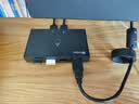 毕亚兹 USB共享器USB3.0二进四出切换器 打印机台式机笔记本电脑鼠标键盘共享4口转换器 KVM31 实拍图