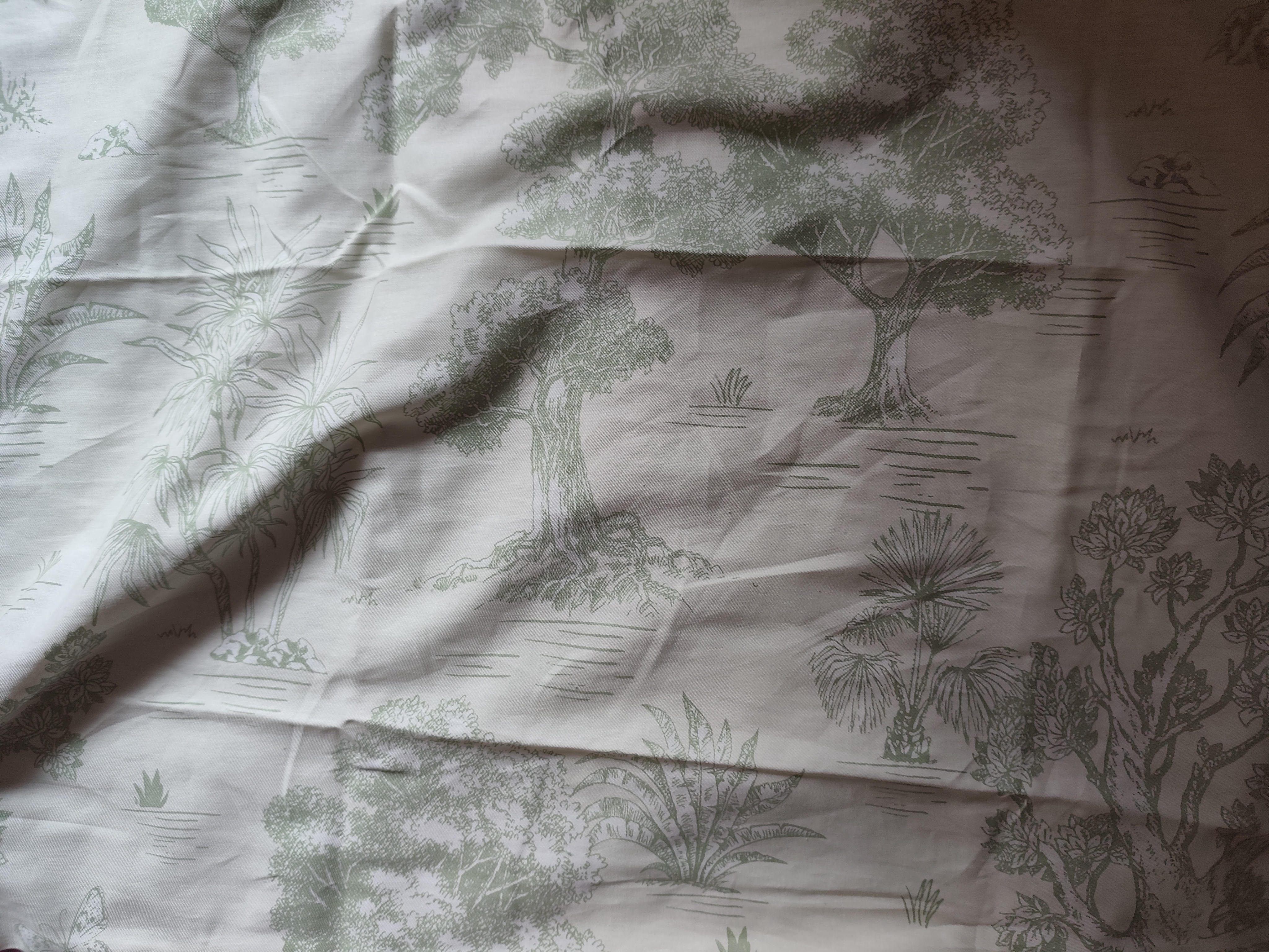洁丽雅A类100%棉7A抗菌家用印花枕芯套 成人纯棉枕套2只48*74cm 实拍图