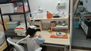 孩视宝红光护眼立式大路灯全光谱儿童学习落地智能阅读台灯 E5B-140W 实拍图