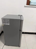 志高（CHIGO）小冰箱迷你小型家用冷藏冷冻两用宿舍出租房用双门办公室电冰箱节能省电 【一级能效】66L银色【全国联保丨节能省电】 实拍图