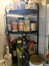 九千谷转角调料架置物架佐料调味品瓶罐盒挂钩大容量台面收纳篮6325 实拍图