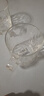 乐美雅喝水玻璃杯带把手水杯茶杯咖啡杯洗碗机可用冰川纹500ml*2 实拍图