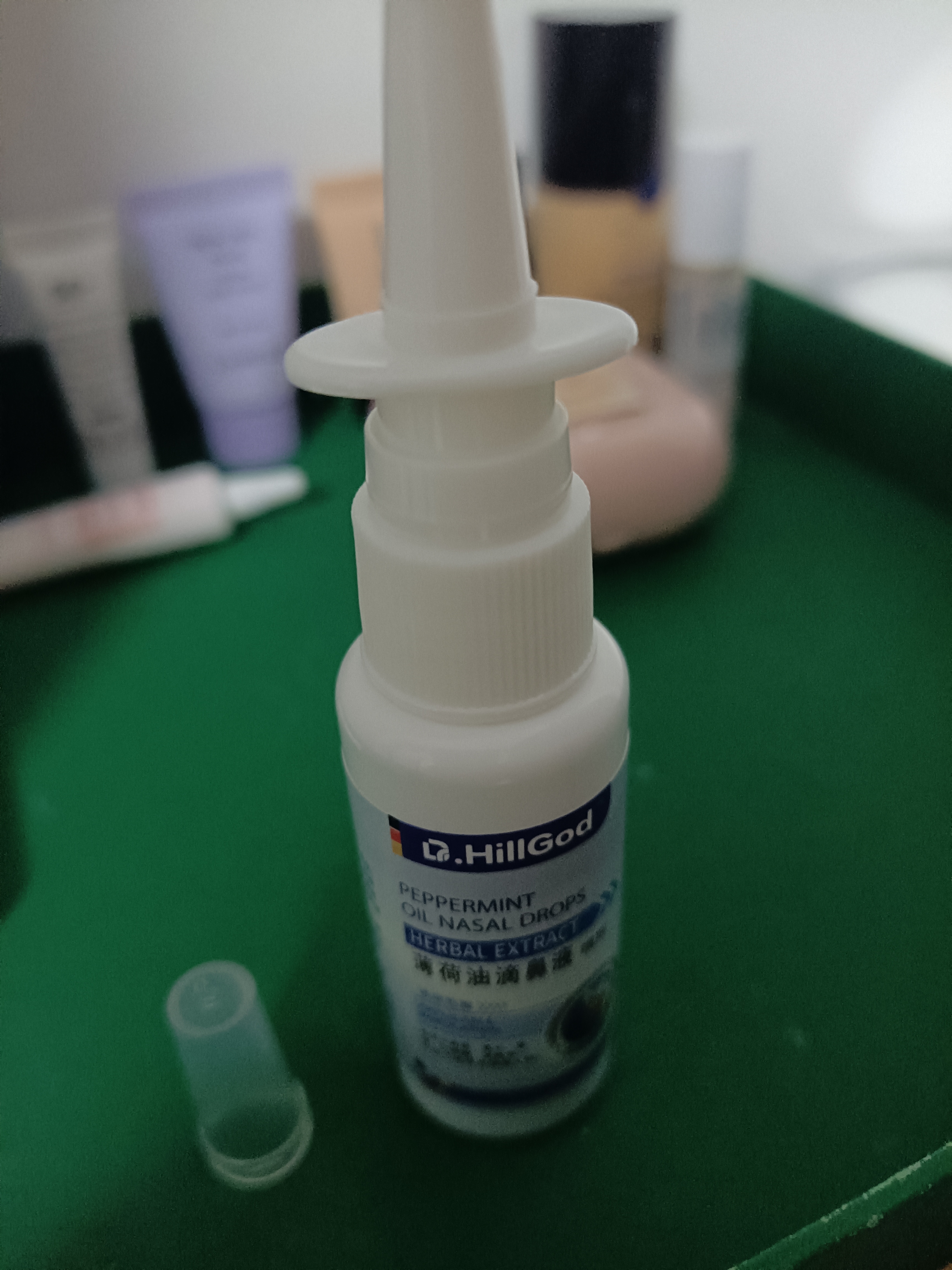 Dr.HillGod复方薄荷油滴鼻液医院脑腔抑菌液鼻子干燥出血滋润保湿喷剂用30ml 实拍图