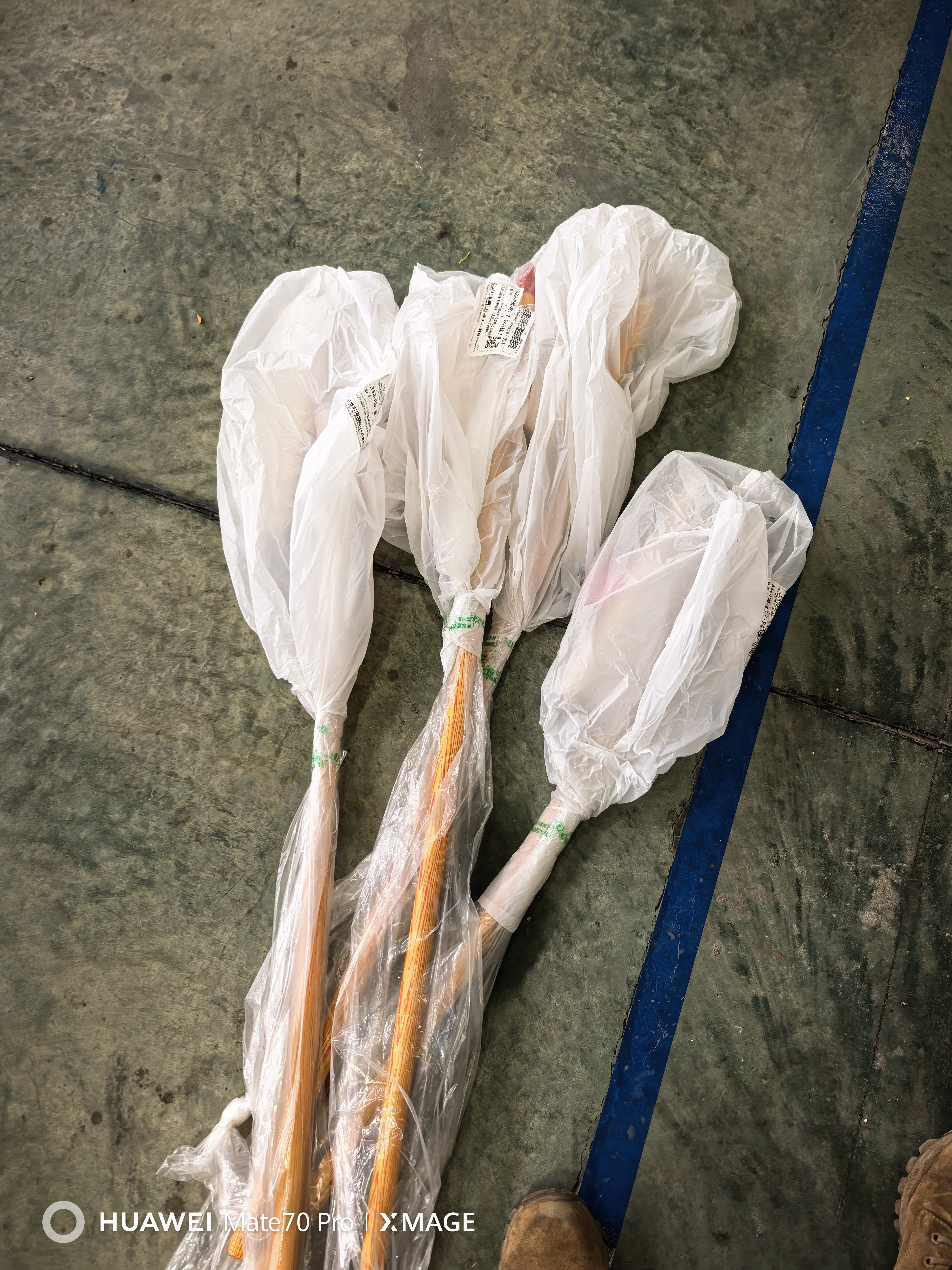 科力邦（Kelibang） 拖把 环卫公司木地板传统墩布头 工厂酒店大堂超细纤维吸水拖布 蓝色 KB1211 实拍图