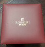 罗西尼（ROSSINI）手表男款 七夕礼物男士手表防水超薄石英表白盘钢带6355 实拍图