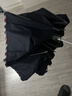 天堂伞 加大雨伞三折 经典商务伞格纹10骨加大雨伞男女 藏青 实拍图
