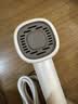 松下（Panasonic）【七夕礼物】空气发梳负离子高速护发吹风机家用低噪速干电吹风送女生生日礼物奶茶色EH-WNE6M 实拍图