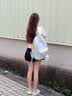 JINSHIWQ新款日系高颜值翻盖书包小学生可爱研学背包多巴胺女大学生双肩包 实拍图