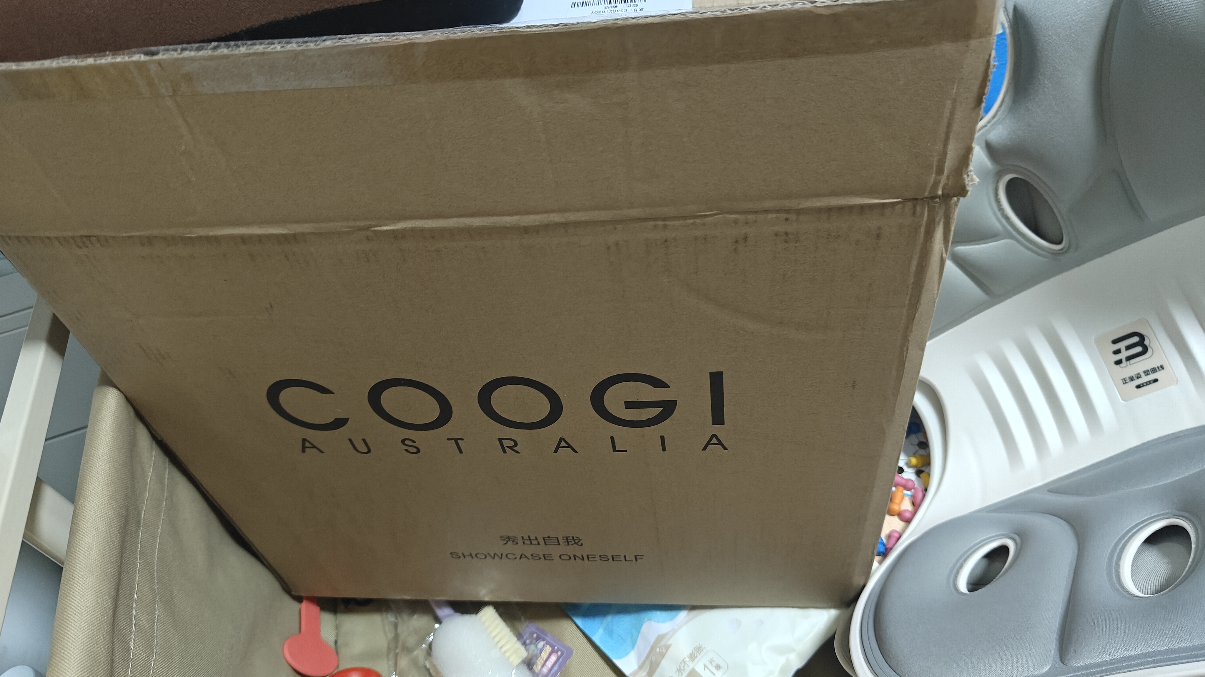 COOGI包包女包轻奢品牌手提托特包女士斜挎包情人节生日礼物送女友老婆 咖啡色 京仓直发 实拍图