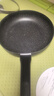 苏泊尔（SUPOR）平底锅不粘锅 牛排煎锅 麦饭石色炒菜锅煎蛋煎饼锅电磁炉燃气通用 推荐【28CM加深】配盖 实拍图