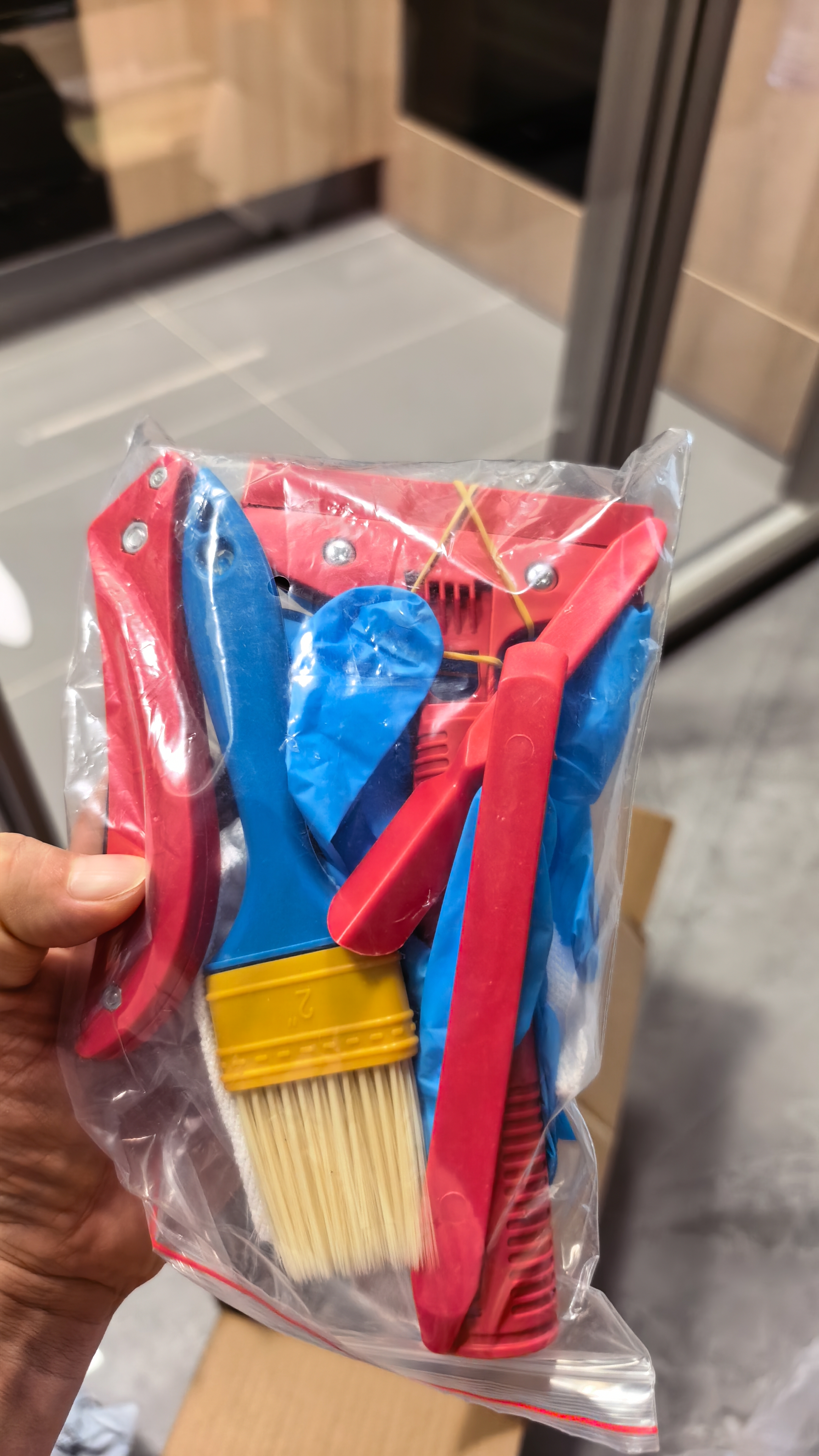 立邦优氧聚脲环氧彩砂美缝剂防水防霉耐黄变勾缝剂瓷砖地砖专用素雅黄 实拍图