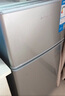 志高（CHIGO）小冰箱迷你小型家用冷藏冷冻两用宿舍出租房用双门办公室电冰箱节能省电 【一级能效】82L银色【全国联保丨节能省电】 实拍图